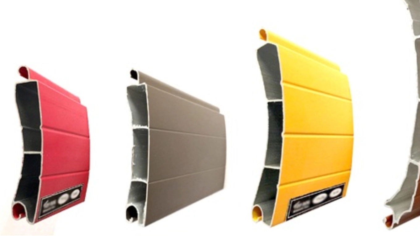 Types of electric shutter blades Types of electric shutter blades